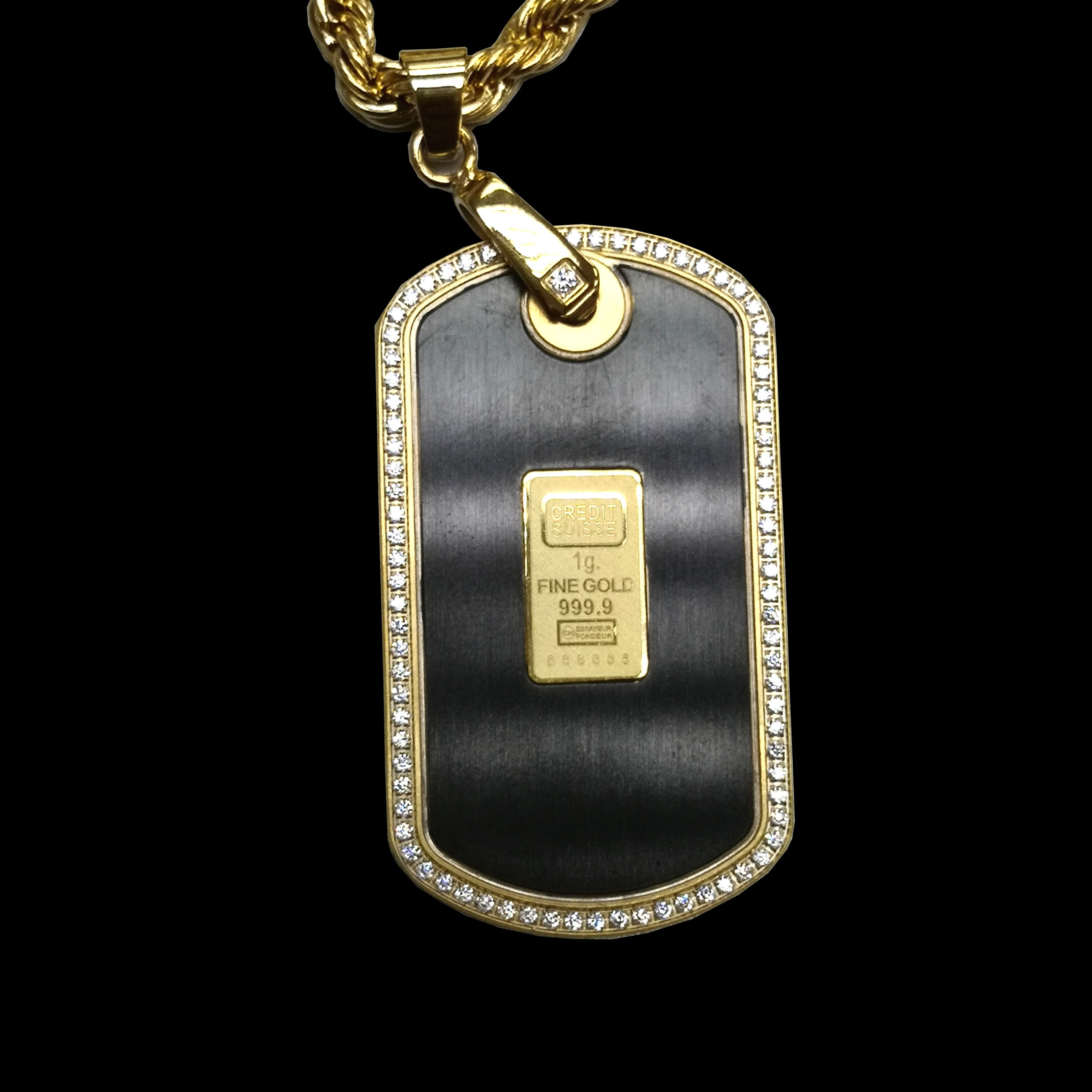 QS36060  Dog tag pandant